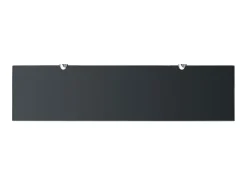 Prateleira* Prateleira flutuante vidro 80x20 cm 8 mm PT133238 Preto