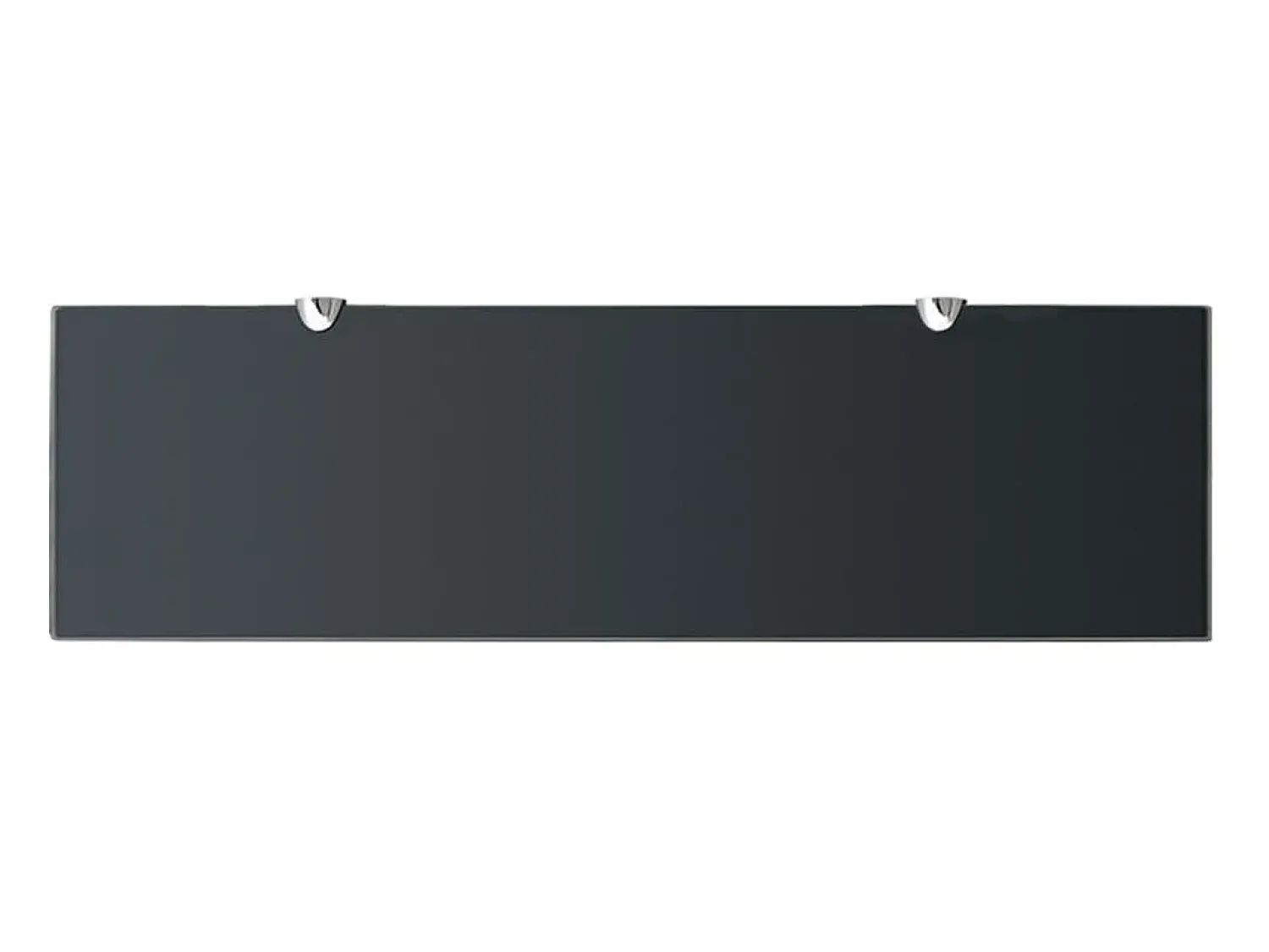 Prateleira| Prateleira flutuante vidro 70x20 cm 8 mm PT271169 Preto