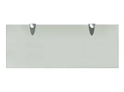 Prateleira flutuante vidro 50x20 cm 8 mm PT863349^ Prateleira