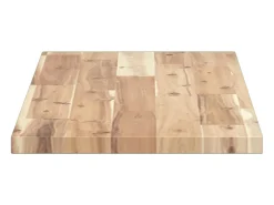 Prateleira| Prateleira flutuante 80x30x2 cm acácia maciça não tratada PT901041 Castanho
