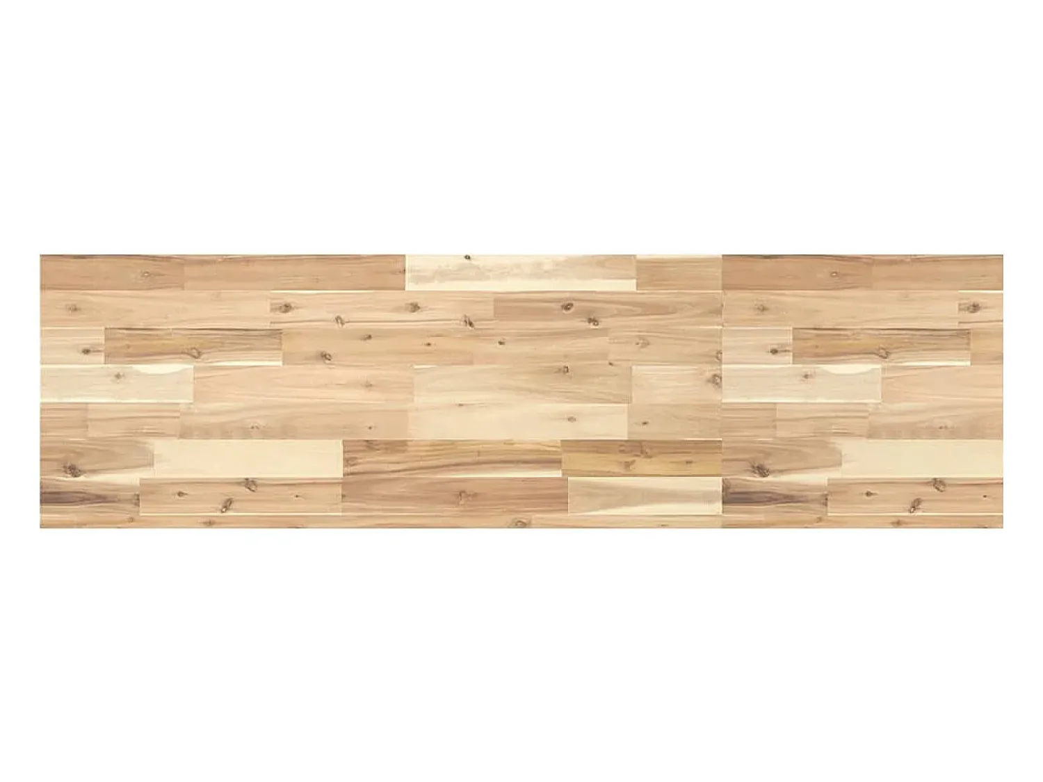 Prateleira flutuante 140x40x4 cm acácia maciça não tratada PT423089^ Prateleira