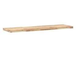 Best Prateleira flutuante 160x40x4 cm acácia maciça não tratada PT320592 Castanho