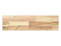Prateleira* Prateleira flutuante 100x20x4 cm acácia maciça não tratada PT108273 Castanho