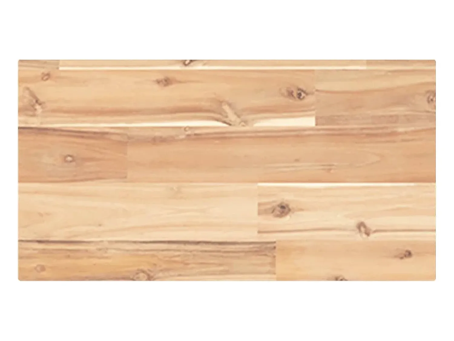 Discount Prateleira flutuante 40x20x2 cm acácia maciça não tratada PT969326 Castanho