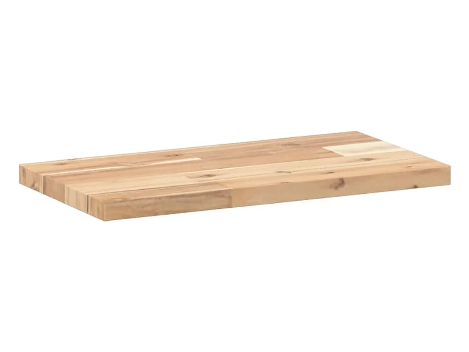 Discount Prateleira flutuante 40x20x2 cm acácia maciça não tratada PT969326 Castanho