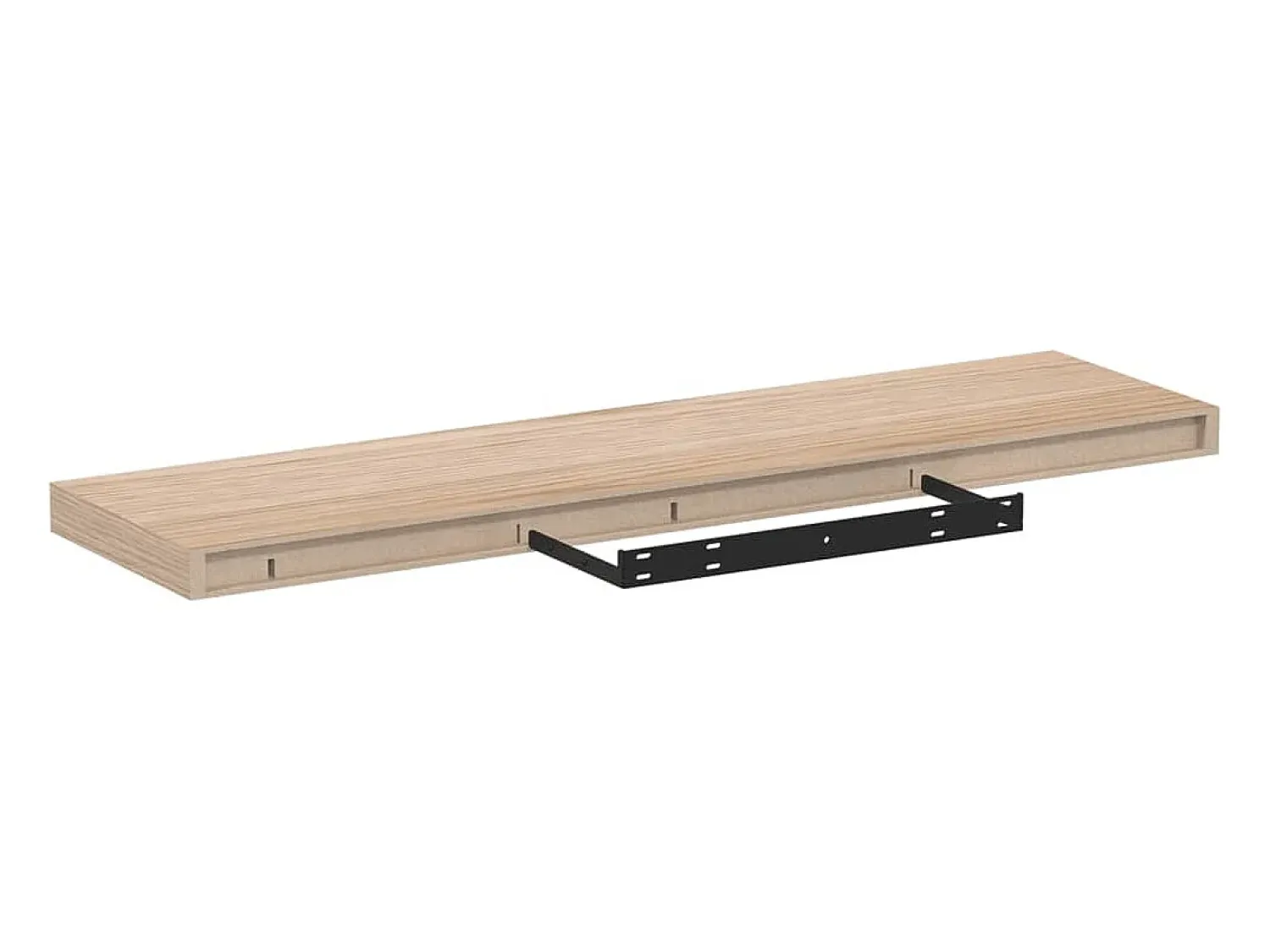 Prateleira|vidaxl Prateleira flutuante 90x23,5x4 cm derivados de madeira Castanho