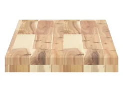 Prateleira flutuante 100x30x4 cm acácia maciça não tratada PT912070 Castanho
