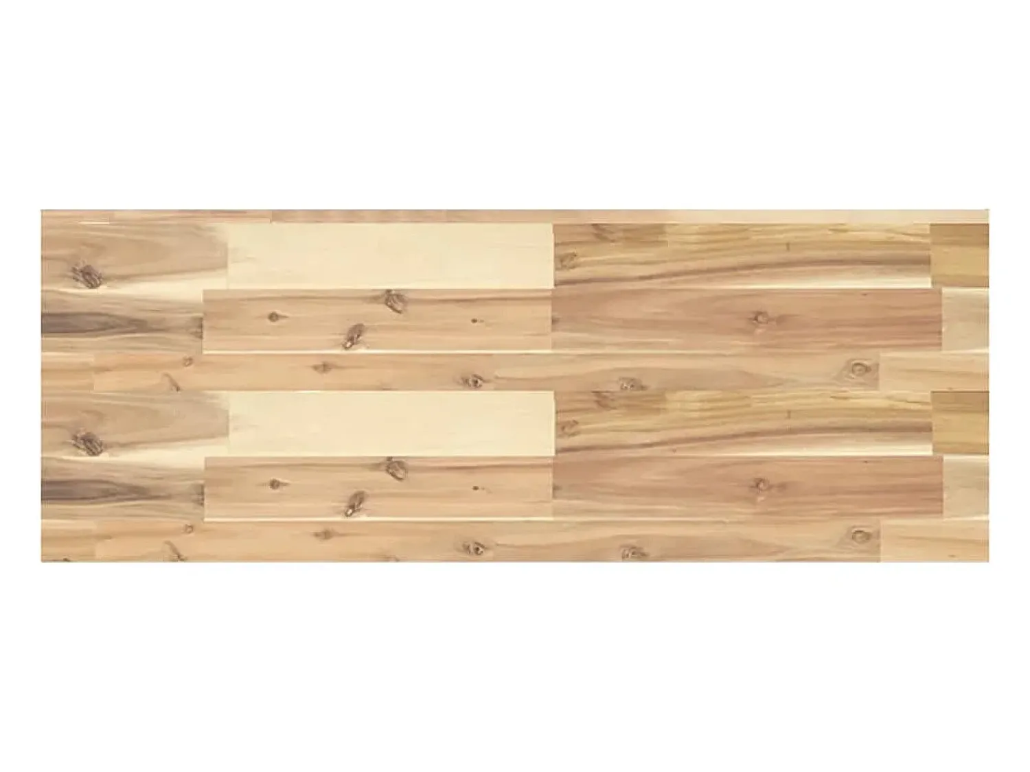 Prateleira flutuante 100x30x4 cm acácia maciça não tratada PT912070 Castanho