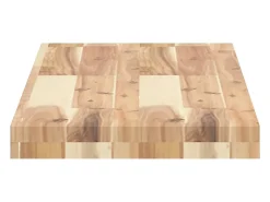 Prateleira flutuante 80x30x4 cm acácia maciça não tratada PT154044^ Prateleira