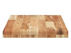 Best Prateleira flutuante 80x40x4 cm acácia maciça acabamento a óleo PT422854 Castanho