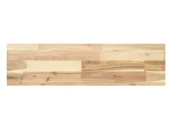 Prateleira| Prateleira flutuante 80x20x4 cm acácia maciça não tratada PT775089 Castanho