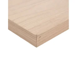 vidaxl Prateleira flutuante 80x23,5x4 cm derivados de madeira^ Prateleira