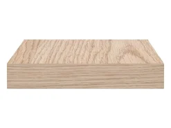 vidaxl Prateleira flutuante 40x23,5x4 cm derivados de madeira^ Prateleira