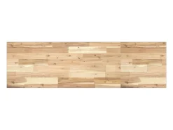Prateleira flutuante 140x40x2 cm acácia maciça não tratada PT328548^ Prateleira