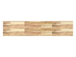 Prateleira* Prateleira flutuante 160x30x4 cm acácia maciça não tratada PT147928 Castanho