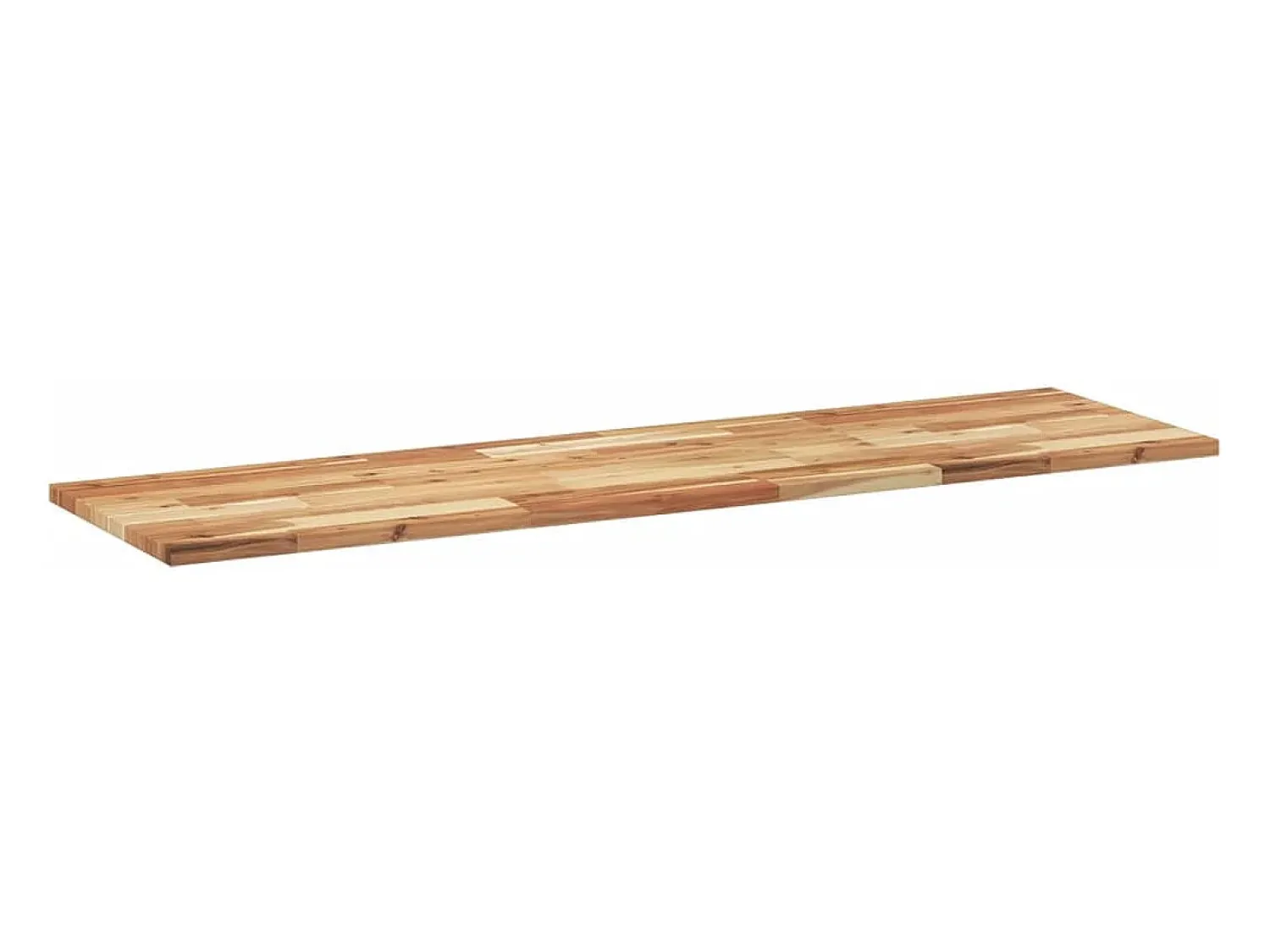 vidaxl Prateleira flutuante 140x40x2cm acácia maciça acabamento a óleo^ Prateleira