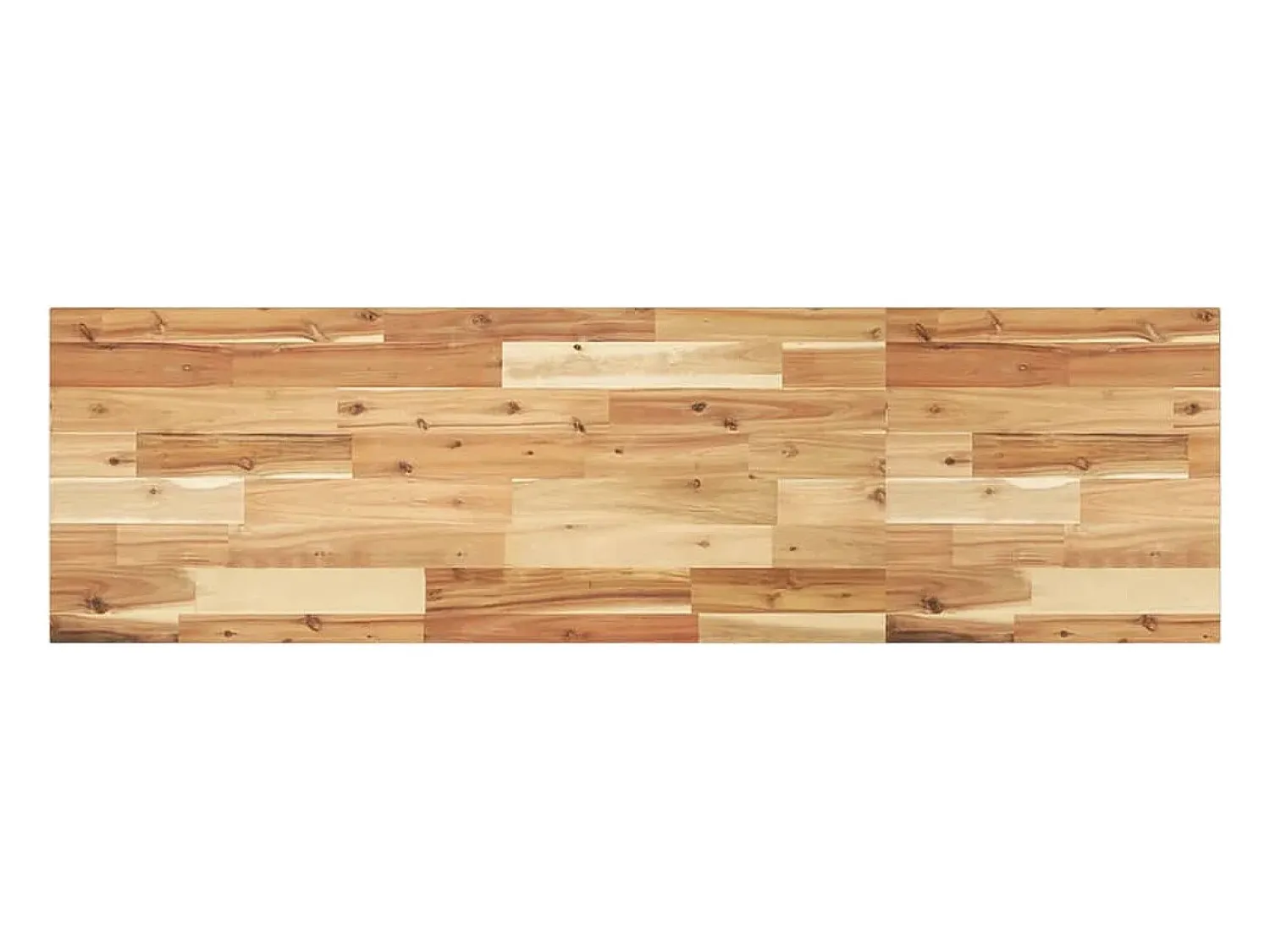 vidaxl Prateleira flutuante 140x40x2cm acácia maciça acabamento a óleo^ Prateleira