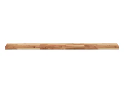 Clearance Prateleira flutuante 160x20x4cm acácia maciça acabamento a óleo PT152287 Castanho