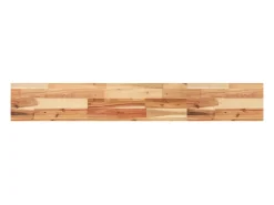 Clearance Prateleira flutuante 160x20x4cm acácia maciça acabamento a óleo PT152287 Castanho