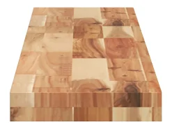 vidaxl Prateleira flutuante 160x20x4cm acácia maciça acabamento a óleo^ Prateleira