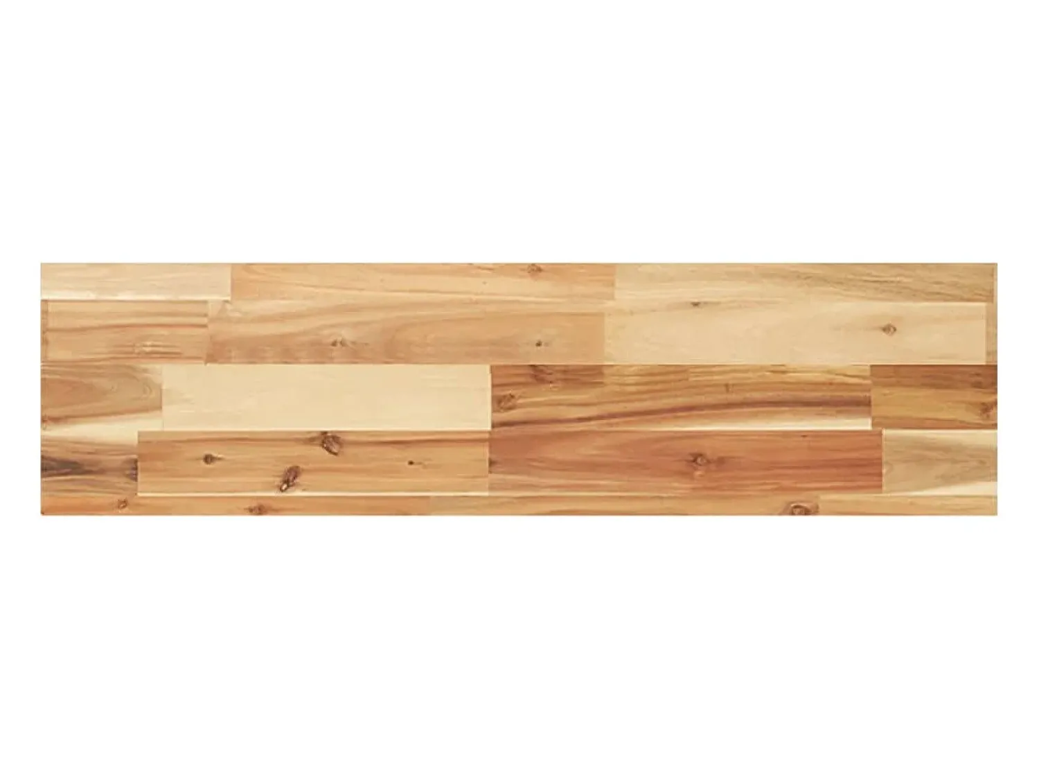 Clearance vidaxl Prateleira flutuante 100x20x4cm acácia maciça acabamento a óleo Castanho