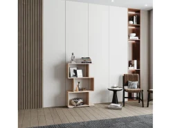 Biblioteca* Prateleira haaus Tokyo, 3 gavetas, Carvalho Sonoma, 60 x 24 x 97 cm Bege