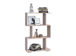 Biblioteca* Prateleira haaus Tokyo, 3 gavetas, Carvalho Sonoma, 60 x 24 x 97 cm Bege