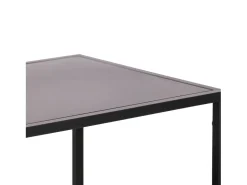 Prateleira*Helloshop26 Prateleira independente 120 x 35 x 87,5 cm em metal 03_0006952 Preto