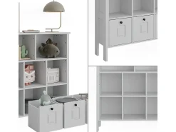 Vicco Prateleira infantil 103.6x32.6x113.4 ajaton^ Prateleira