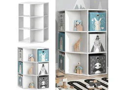 Sale Vicco Prateleira infantil 64x64x107.8 luigi Branco