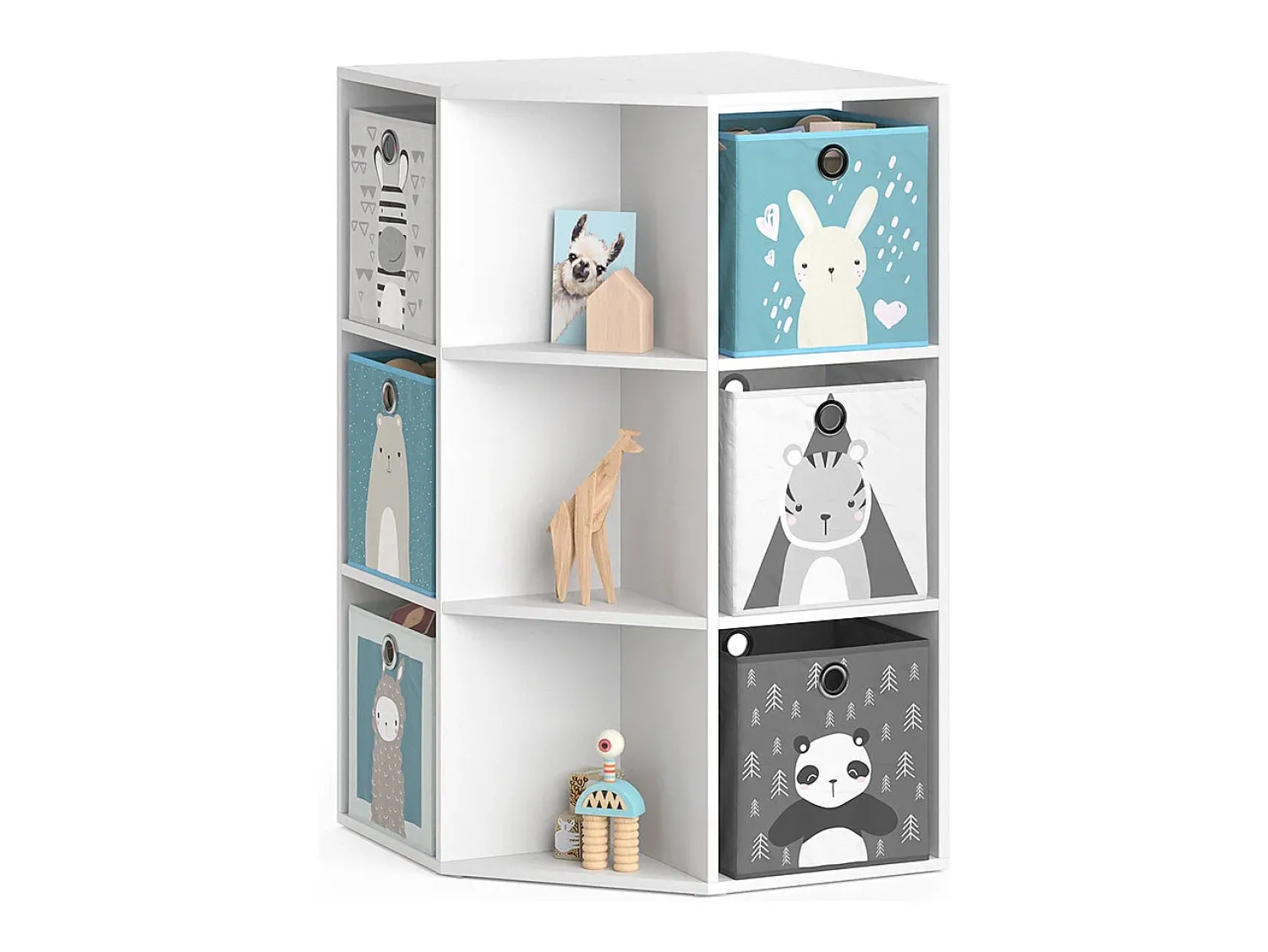 Sale Vicco Prateleira infantil 64x64x107.8 luigi Branco