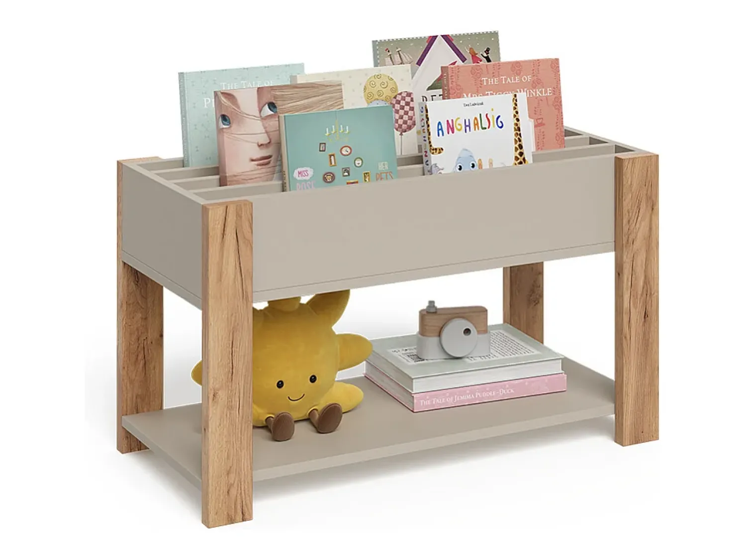 Hot Vicco Prateleira infantil caxemira/artesanal 80x37x46 malia Bege