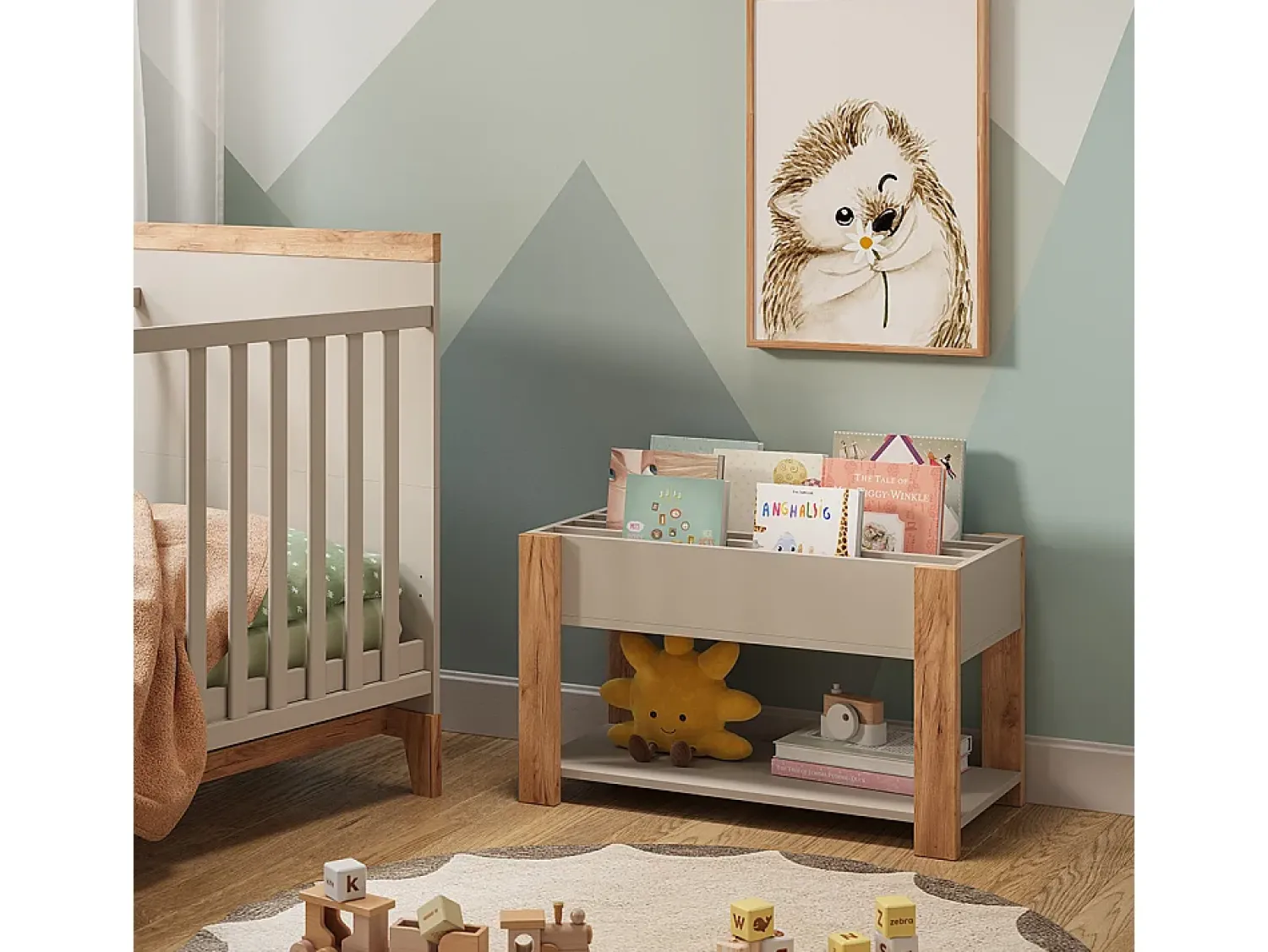 Hot Vicco Prateleira infantil caxemira/artesanal 80x37x46 malia Bege