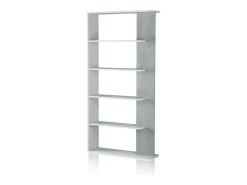 Prateleira*duehome Prateleira Opal Blanco Artik (Blanco Mate) - Gris Cemento Cinzento
