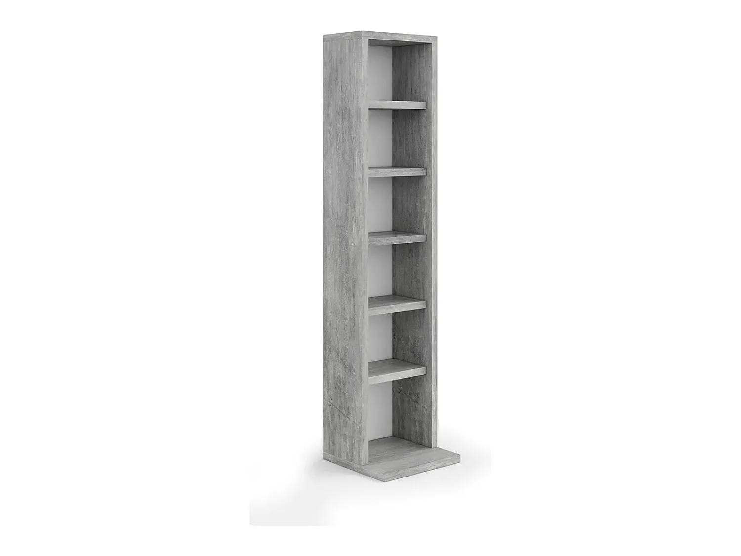 Prateleira|Vicco Prateleira para CD betão 21x20x91.8 Cinzento claro