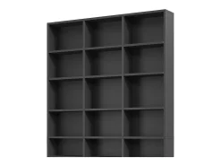 Discount Vicco Prateleira para CD 102x16x178 jukebox Preto
