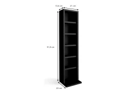 Vicco Prateleira para CD 21x20x91.8^ Prateleira