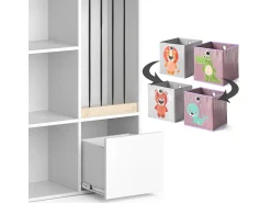 Vicco Prateleira para crianças 29.2x72x107.8 luigi^ Prateleira