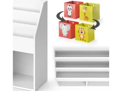 Vicco Prateleira para crianças 72x30.7x79 luigi Branco