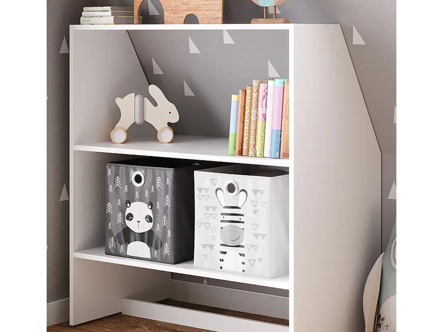 Prateleira|Vicco Prateleira para crianças 90x50x100 Branco