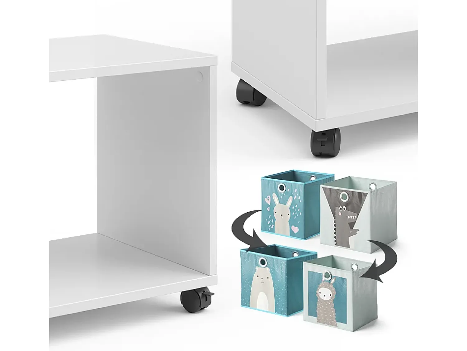 Vicco Prateleira para crianças 72x30.8x42.4^ Prateleira
