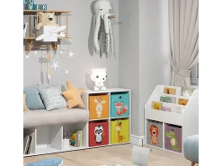 Prateleira*Vicco Prateleira para crianças 72.6x29x72 tetra Branco