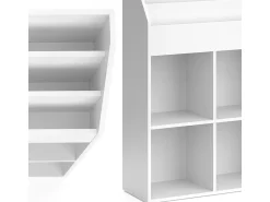 Vicco Prateleira para crianças 107.2x31.2x114.2 luigi Branco