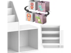 Vicco Prateleira para crianças 30.9x72x79 luigi^ Prateleira