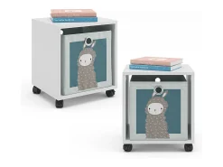 Vicco Prateleira para crianças 36.8x30.8x42.4 luigi^ Prateleira