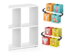 Prateleira|Vicco Prateleira para crianças 143x29x72 scutum Branco