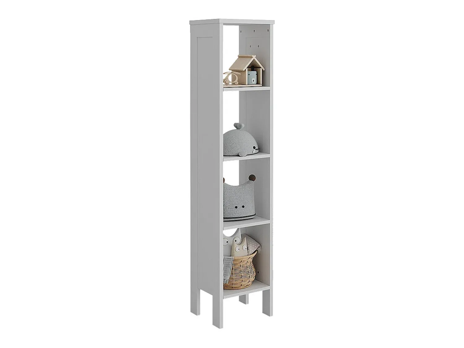 Prateleira|Vicco Prateleira para crianças 35.2x30.6x159.5 ajaton Branco