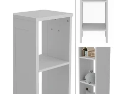 Prateleira|Vicco Prateleira para crianças 35.2x30.6x159.5 ajaton Branco