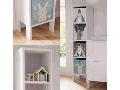 Prateleira|Vicco Prateleira para crianças 35.2x30.6x159.5 ajaton Branco