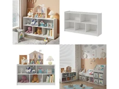 Sale Vicco Prateleira para crianças 112x30x60.5 conny Branco